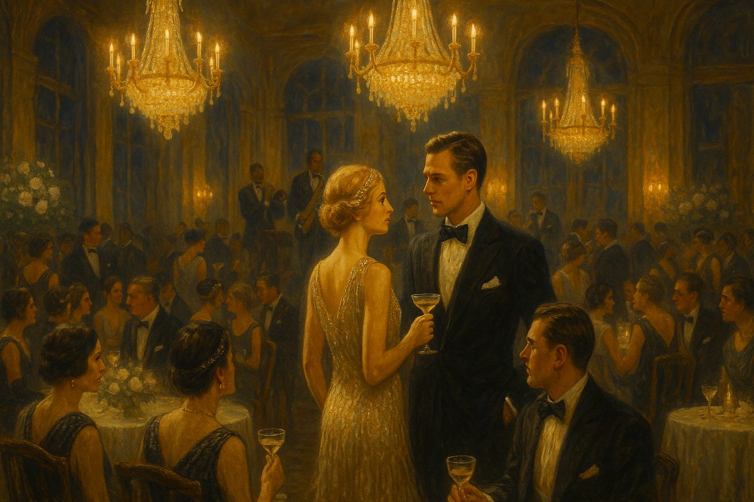 The Great Gatsby’s Midnight Soiree
