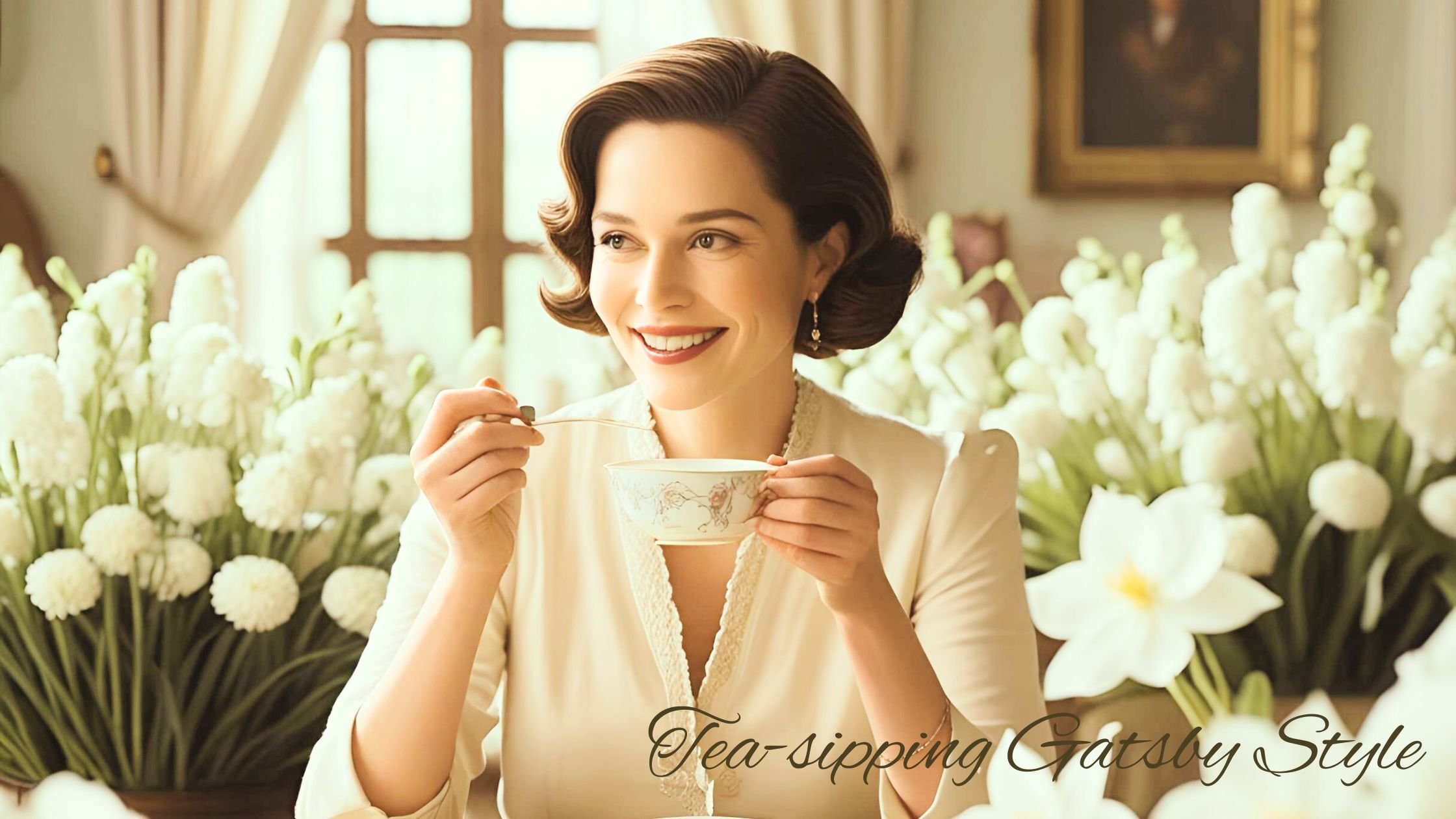 Tea-sipping Gatsby Style